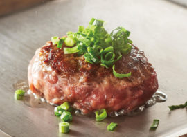 生から焼き上げる楽しさ!花よりハンバーグの新スタイル!